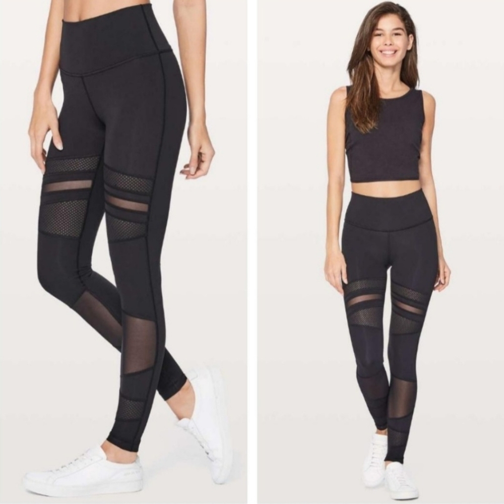 Lululemon - Wunder Under High-Rise Tight *Mix & Mesh 28"
